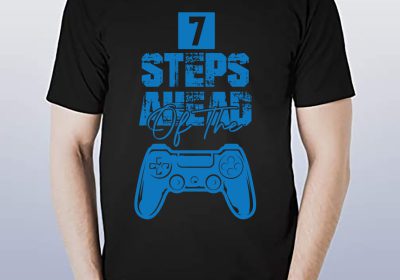 T-Shirts Design 7 steps ahead