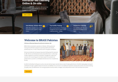 Online Learning Management System (LMS)