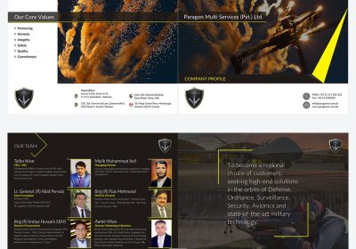 company profile design