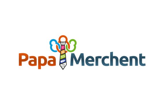 logo design papa merchant