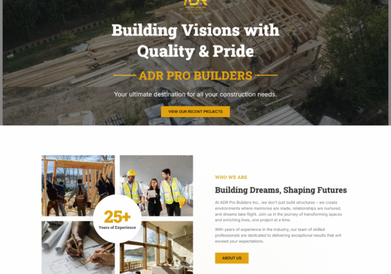 web design and development - Xtend Brand portfolio